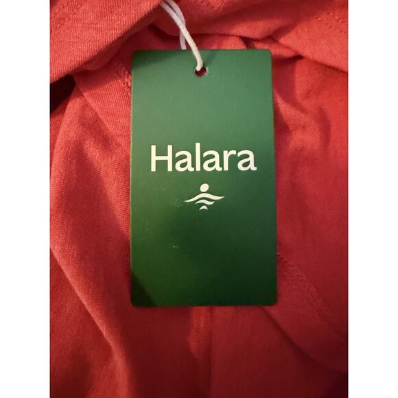 NEW Halara V Neck Tie Back Ruched Maxi Slip Dress Size XL Casual Comfort Resort - Picture 9 of 14